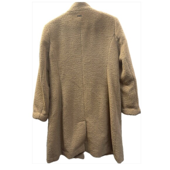 DKNY Women Alpaca/Wool Fuzzy Coat. - Picture 4 of 7